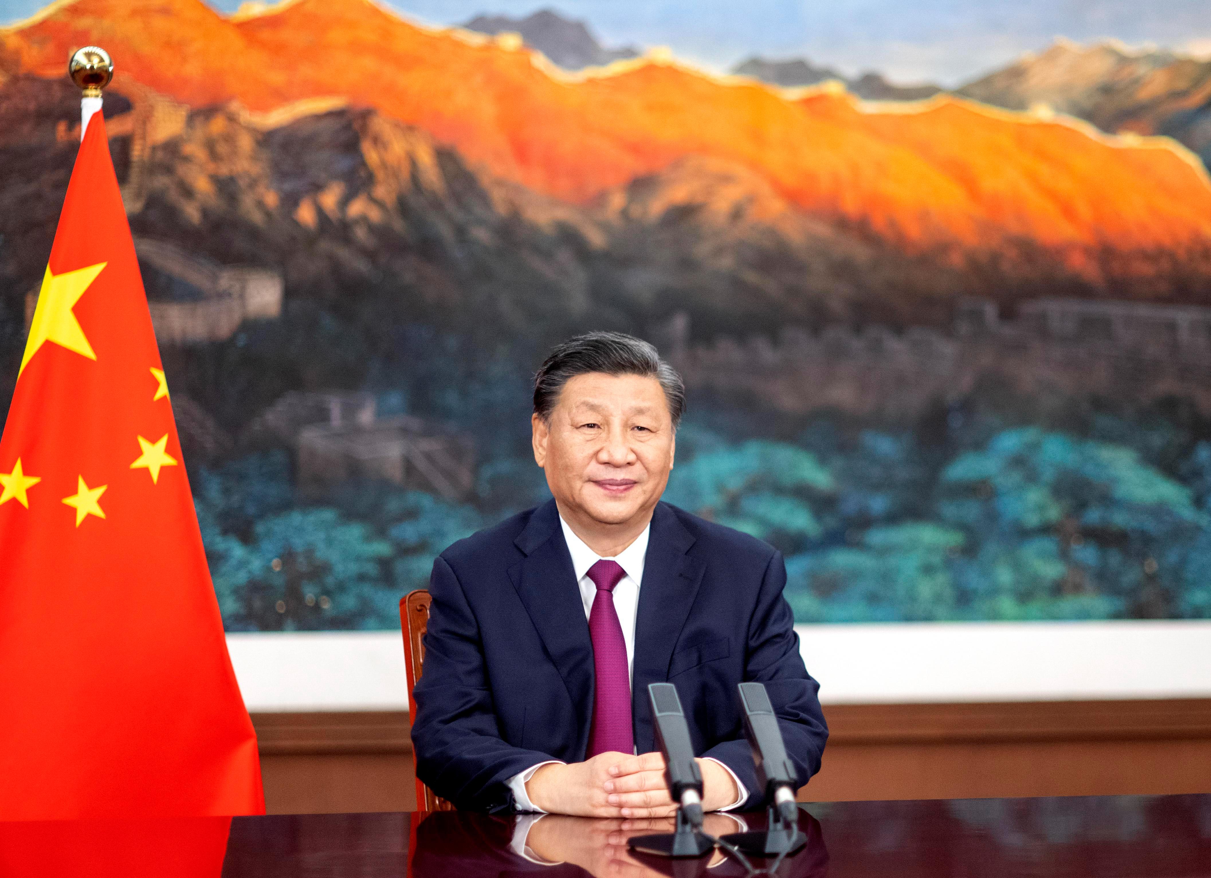 5月19日，國家主席習近平在金磚國家外長會晤開幕式上發(fā)表視頻致辭。